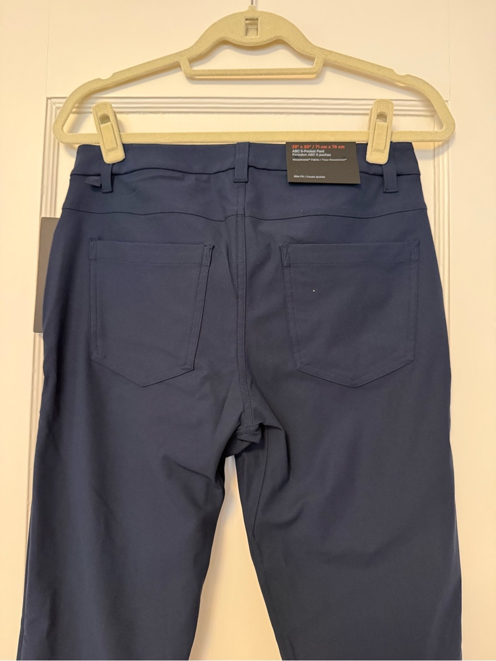 Lululemon BNWT ABC Slim-Fit Pants 28 W x 30” L Warpstreme 5-Pocket Pant - Picture 7 of 12